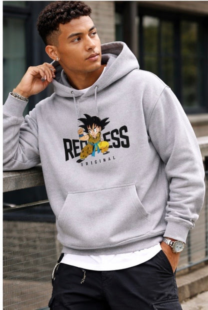 Reckless Original – Grey Hoodie