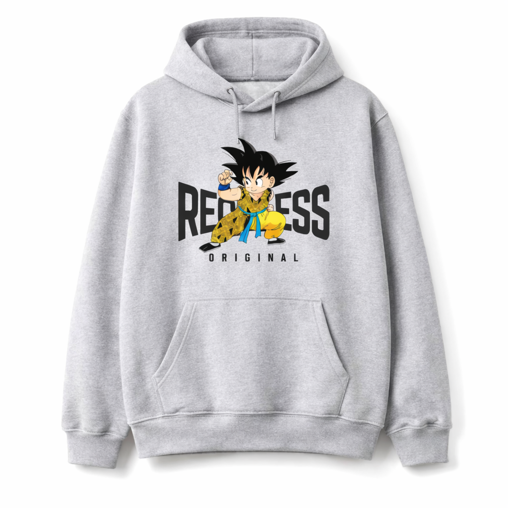 Reckless Original – Grey Hoodie