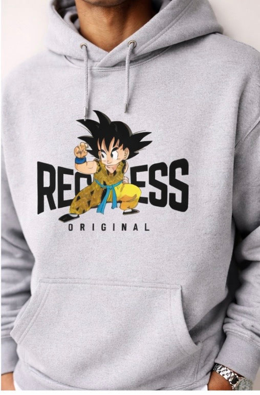 Reckless Original – Grey Hoodie