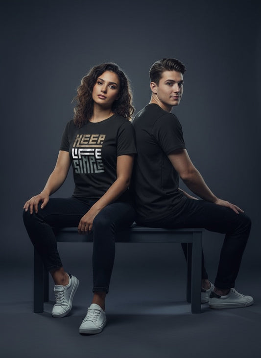 Keep Life Simple Unisex Graphic Cotton Tee
