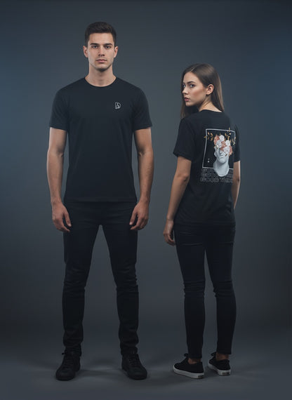 Minimalist Black Graphic Tee