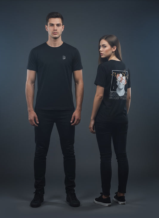 Minimalist Black Graphic Tee