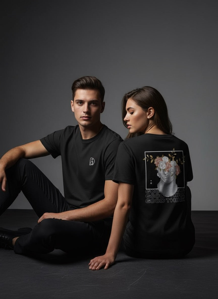 Minimalist Black Graphic Tee