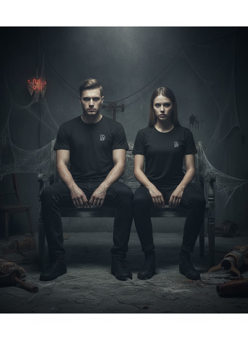 “HEY YOU” Graphic Tee – Dark Edition